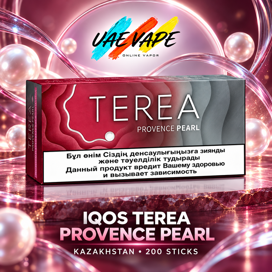IQOS TEREA Provence Pearl Kazakhstan grape menthol capsule carton in Dubai UAE