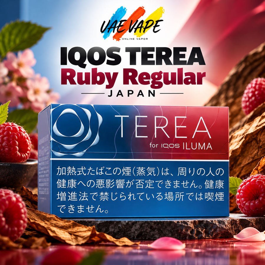 IQOS Terea Ruby Regular Japan tobacco product packaging
