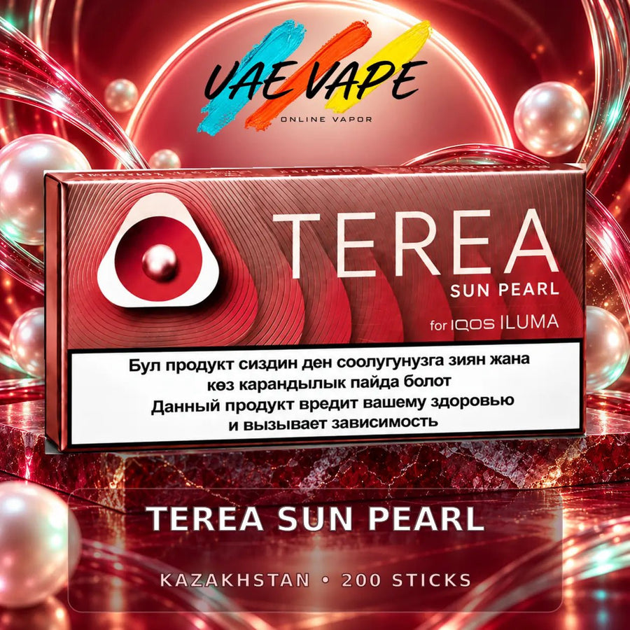 IQOS TEREA Sun Pearl Kazakhstan capsule sticks for IQOS ILUMA i Series delivery in Dubai UAE