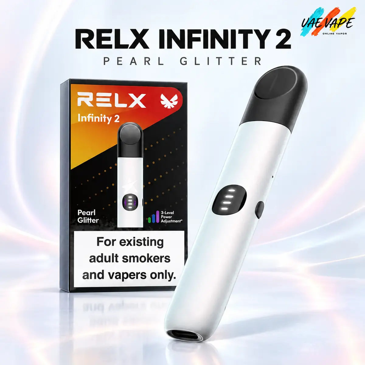 RELX Infinity 2 Pearl Glitter Vape Device – Dubai, UAE