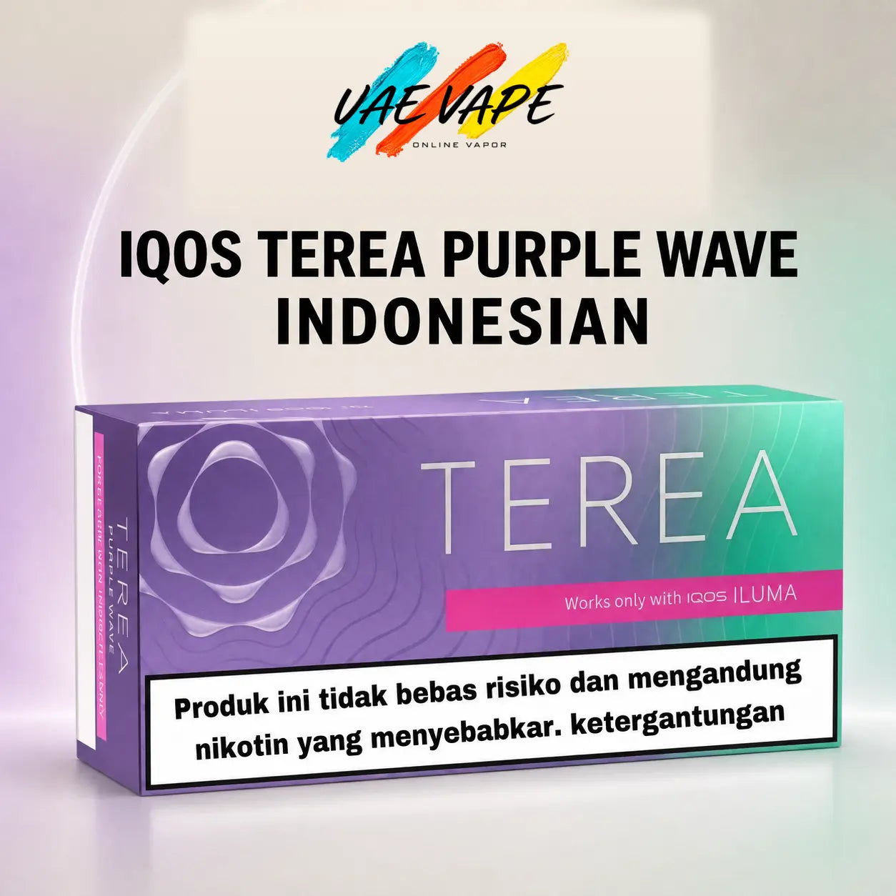 IQOS TEREA Purple Wave Indonesian