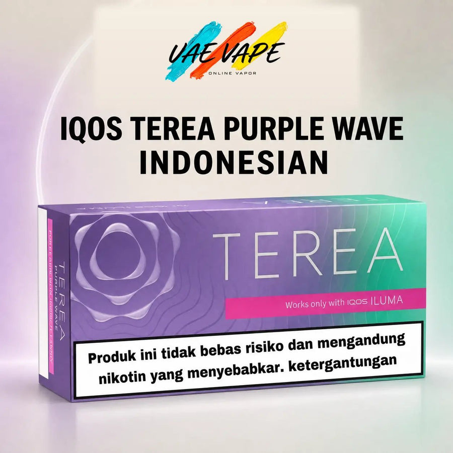 IQOS TEREA Purple Wave Indonesian