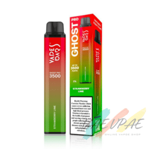 Vape Bar Ghost Pro 3500 Puffs Strawberry Lime Deposable Vape