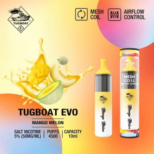 BEST TUGBOAT VAPE 4500 Puffs DISPOSABLE IN UAE