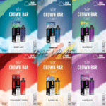 Buy Now Al Fakher 8000 Puffs Crown Bar Disposable Vape UAE
