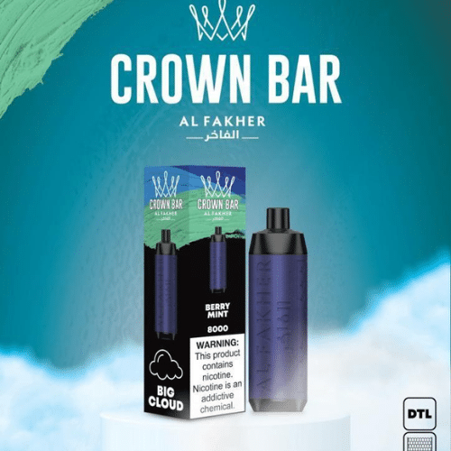 Buy Now Al Fakher 8000 Puffs Crown Bar Disposable Vape UAE _ Vape Dubai