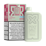 POD SALT NEXUS FRESH RASPBERRY MINT 20MG_ML-6000 PUFFS