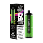 Al Fakher Crown Bar 15000 Puffs Hypermax Disposable Blue Razz Lemomade
