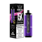 Al Fakher Crown Bar 15000 Puffs Hypermax Disposable Cherry Fiesta