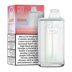 Pod Salt Pearl Pro 10000 Puffs 20mg Disposable Vape Watermelon Strawberry