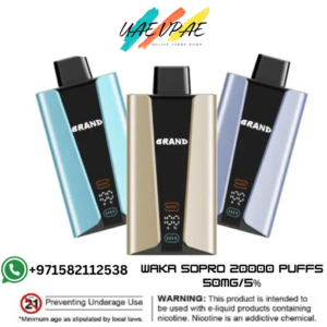 Waka SoPro 20000 Puffs Disposable Vape 50mg_5%