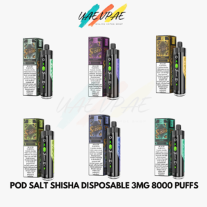 Pod Salt Shisha 8000 Puffs Disposable Vape