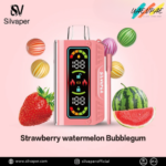 Silvaper 20,000 Puffs Disposable Vape Strawberry Watermelon Bubblegum