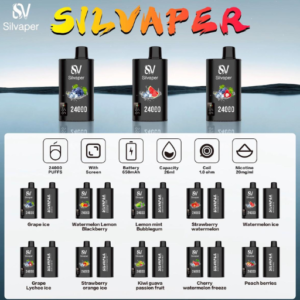 Silvaper 24000 Puffs Disposable Vapes Liquid 2% Nicotine