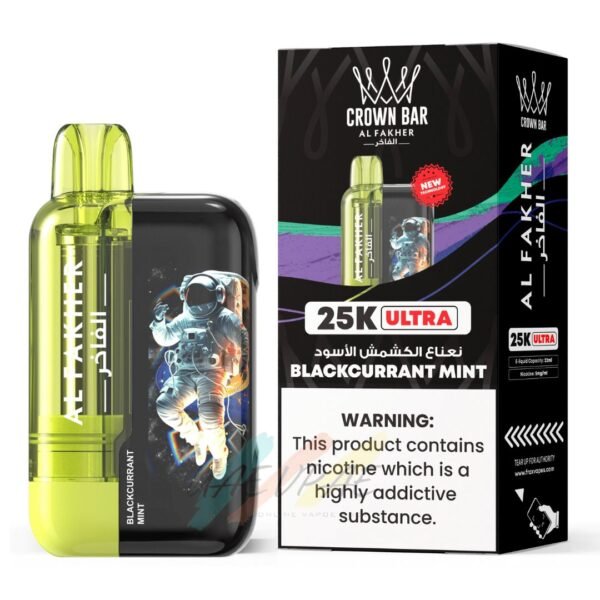 Al Fakher Ultra 25000 Puffs Blackberry Mint Disposable Vape