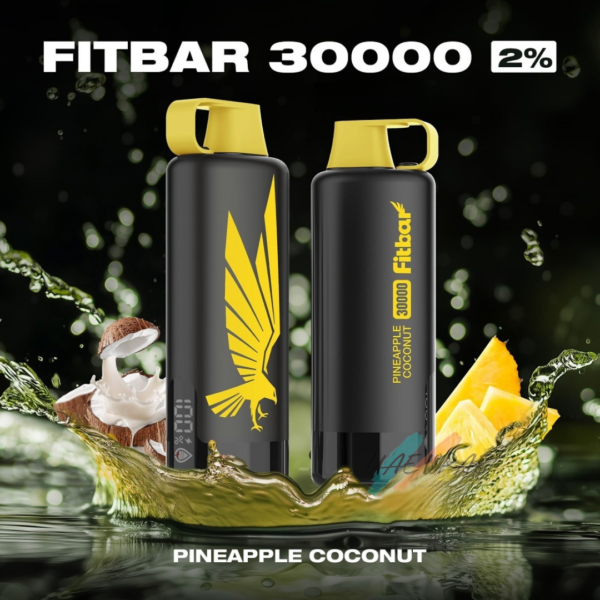 FITBAR Shisha 30000 Puffs 20MG Disposable Vape Pineapple Coconut