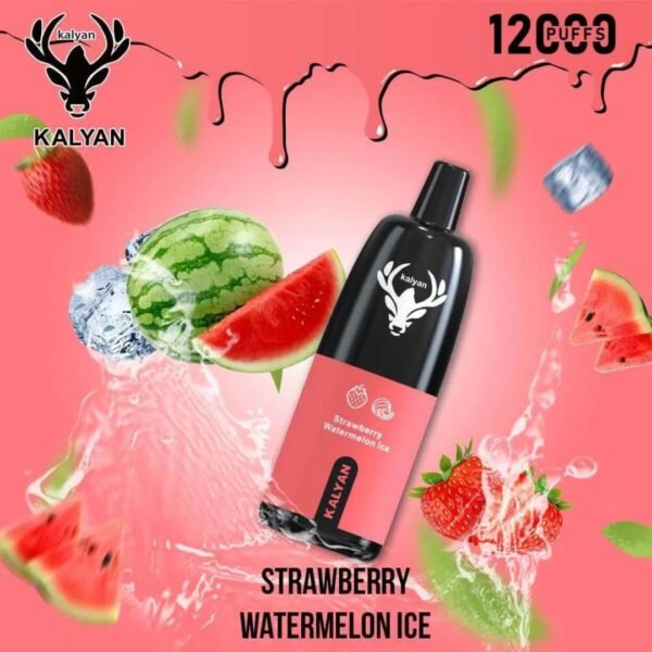 KALYAN Pro 12000 Puffs 50MG Disposable Vape Strawberry Watermlon Ice