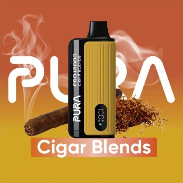 PURA Pro 12000 Puffs 20 MG and 50MG Disposable Vape Cigar Blends