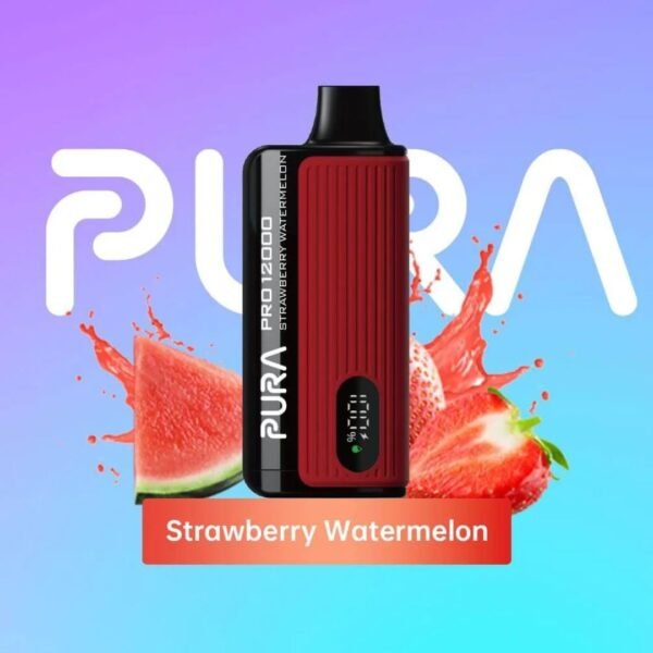 PURA Pro 12000 Puffs 20 MG and 50MG Disposable Vape Strawberry Watermelon