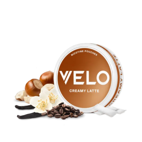 VELO Nicotine Pouches Creamy Latte in Dubai & UAE