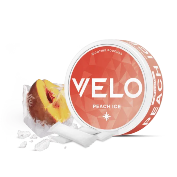 VELO Nicotine Pouches Peach Ice in Dubai & UAE