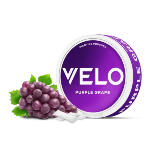 VELO Nicotine Pouches Purple Grape in Dubai & UAE