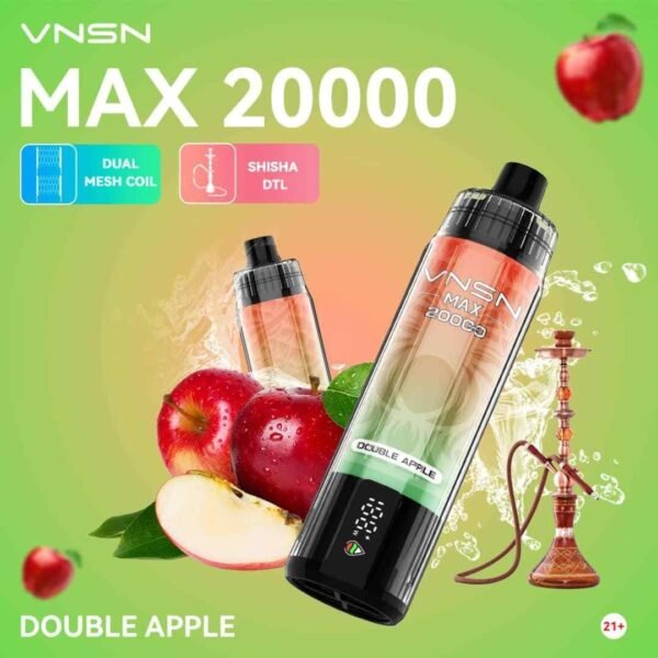 VNSN Max 20000 Puffs Disposable Vape Double Apple