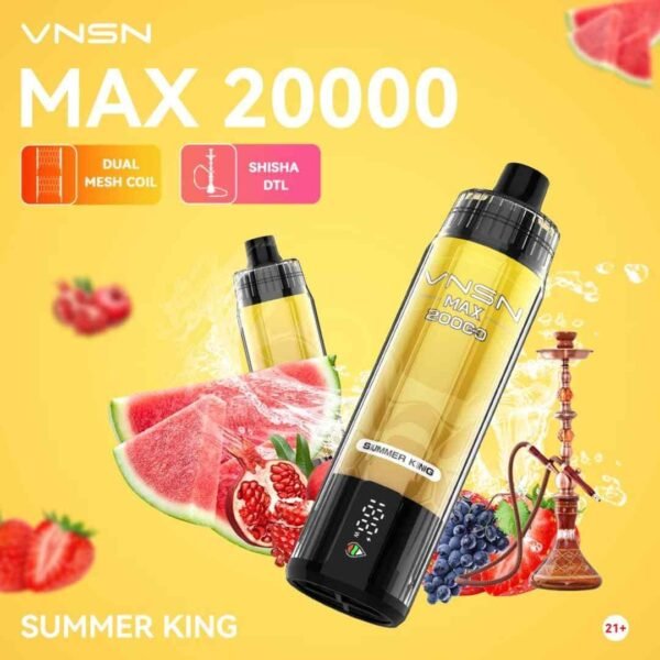 VNSN Max 20000 Puffs Disposable Vape Summer King