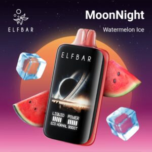 Elf Bar Moon Night 40000 Puffs Disposable Vape - Watermelon Ice | Elfbar moonlight 40000 puffs dubai sharjah