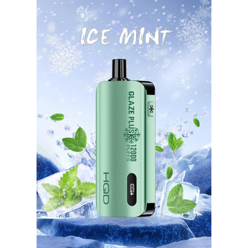 HQD Glaze Plus 12000 Puffs Disposable Vape in Dubai 2 HQD Glaze Plus 12000 Puffs with 50MG Nicotine Dual Mesh Coil Disposable