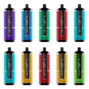 Crown Bar Al Fakher 15000 puffs green edition vape 0.5mg hookah sound UAE