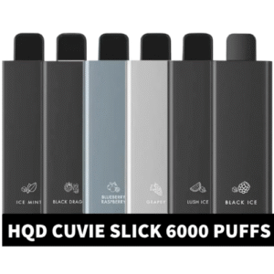 HQD Cuvie Slick 6000 Puffs Disposable Vape with 50MG Nicotine