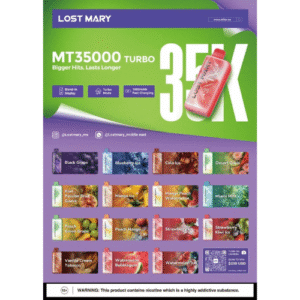 Lost Mary Turbo MT35000 Disposable Vape with 50MG Nicotine