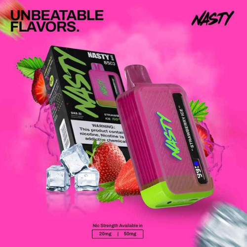 NASTY Bar 8500 Puffs 20 Mg & 50 Mg Disposable Vape 7 NASTY Bar 8500 Puffs Vape Device 20mg & 50mg