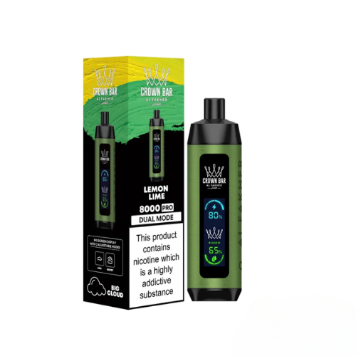 Crown Bar Al Fakher Pro 8000 Puffs Vape UAE 3 Crown Bar Al Fakher Pro Dual Mode 8000 Puffs 0.5MG Nicotine