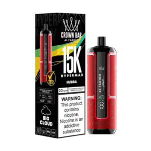 Al Fakher Crown Bar Hypermax 15000 Puffs 0.6MG Nicotine Disposable Vape