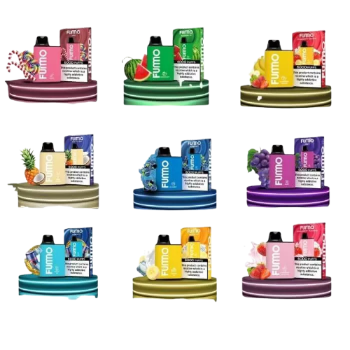 Fummo King 6000 Puffs Disposable Vap in UAE 2 Fummo King Vape Flavors UAE