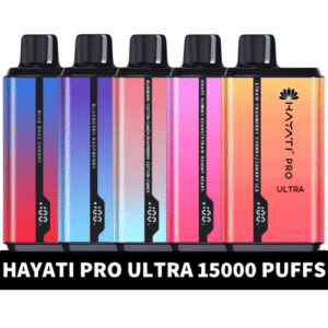 Hayati Pro Ultra 15000 Puffs 2% Nicotine Disposable Vape Dual Flavours