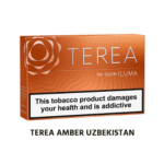 IQOS TEREA Amber Uzbekistan tobacco sticks available in Dubai UAE