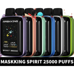 MASKKING Spirit 25000 Puffs 50mg Nicotine Rechargeable Vape in Dubai UAE