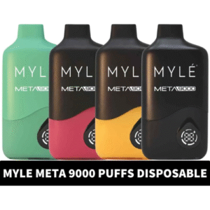 Home 6 MYLE Meta 9000 Vape 9000 Puffs 50mg Nicotine Dubai