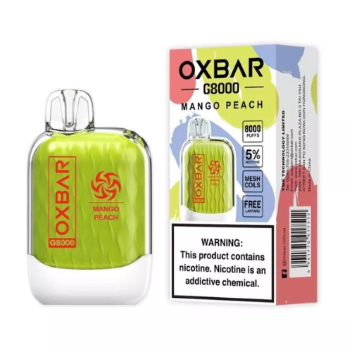 Buy OXBAR G8000 Disposable 5% Vape 8000 Puffs Dubai UAE