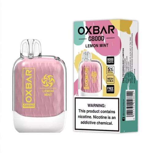 Buy OXBAR G8000 Disposable 5% Vape 8000 Puffs Dubai UAE