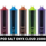 POD SALT Onyx Cloud 25000 Puffs 5mg Nicotine Rechargeable Vape in Dubai UAE