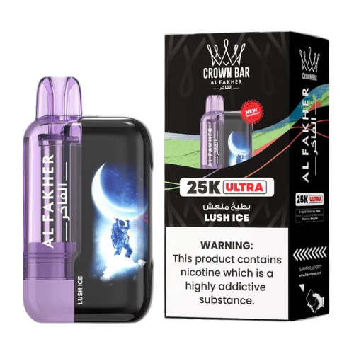 Crown Bar Al Fakher Ultra 25000 Puffs 5mg Nicotine 5 Crown Bar Al Fakher Ultra 25000 Puffs Vape 5mg Nicotine in Dubai UAE