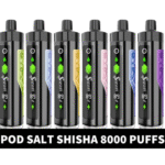 POD SALT Shisha 8000 Puffs Vape 3MG Nicotine in Dubai UAE