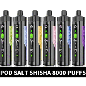 Home 8 POD SALT Shisha 8000 Puffs Vape 3MG Nicotine in Dubai UAE