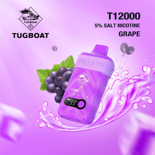 Tugboat T12000 puffs 50 MG rechargeable vape in Dubai Uae 6 Tugboat T12000 Puffs UAE Vape