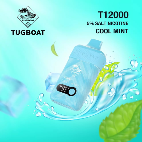 Tugboat T12000 puffs 50 MG rechargeable vape in Dubai Uae 5 Tugboat T12000 Puffs Premium Vape