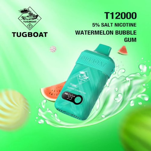 Tugboat T12000 puffs 50 MG rechargeable vape in Dubai Uae 4 Tugboat T12000 Puffs Vape Online